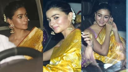 Anushka Ranjan Wedding: पीली साड़ी, बालों में गजरा लगाए सहेली की शादी में पहुंची Alia Bhatt, ये भी आए नजर