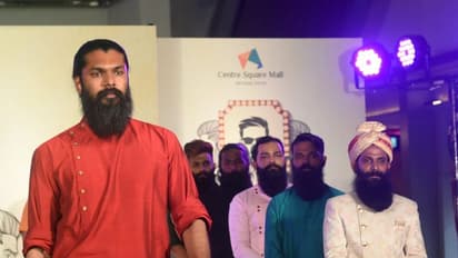 ജീവകാരുണ്യ പ്രവര്‍ത്തനത്തിന് പണം കണ്ടെത്താന്‍ റാമ്പില്‍ ചുവടുവച്ച് 'താടി'ക്കാര്‍