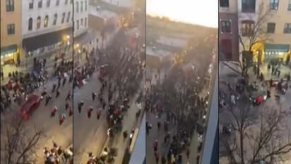 అమెరికాలో క్రిస్మస్ పరేడ్ పైకి దూసుకెళ్లిన కారు, పలువురు మృతి, 20మందికి పైగా గాయాలు...