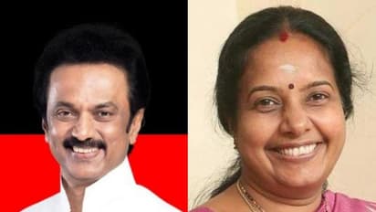 திராவிட மாடல் என்றால் என்ன தெரியுமா.? இந்திய மாடலின் ஓர் அங்கம்.. முதல்வர் முன்னிலையில் பேசிய வானதி சீனிவாசன்