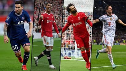 Messi, Ronaldo, Salah, Lewandowski among 11 shortlisted for Best FIFA Men's Player 2021 award