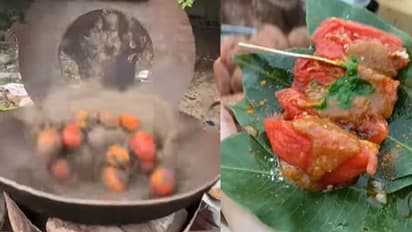 Street Food| ചൂട് മണലില് 'റോസ്റ്റ്' ചെയ്തെടുത്ത തക്കാളി; വൈറലായി വീഡിയോ