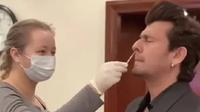 '9,99,999-ാമത് കൊവിഡ് ടെസ്റ്റ്'; രസകരമായ വീഡിയോയുമായി സോനു നിഗം