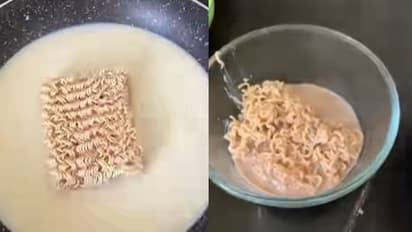 Food Video : മാഗിയില്‍ വ്യത്യസ്തമായ പരീക്ഷണം; വീഡിയോ കാണാം...