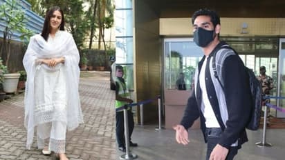 Sara Ali Khan slays in white, Ahan Shetty and more rock in black today [PHOTOS]