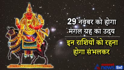 मंगल ग्रह के उदय होने से बढ़ सकती है दुर्घटनाएं, कर्क सहित इन 5 राशियों को रहना होगा संभलकर