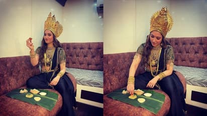 Tamannah: అరటి ఆకులో భోజనం చేస్తున్న తమన్నా... స్పందించిన సమంత!