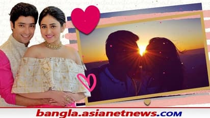 Gaurav-Ridhima : আলোআধারিতে ঠোঁটঠাসা চুম্বন, প্রেমের ১১ বছরে আদুরেপনায় মজে গৌরব-ঋদ্ধিমা