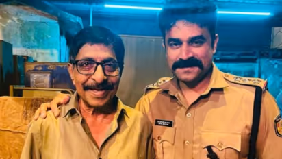 Sreenivasan : അതിരാവിലെ ഷൂട്ടിംഗിന് തയ്യാറായ ശ്രീനിവാസൻ, ഫോട്ടോയുമായി വിജയ് ബാബു