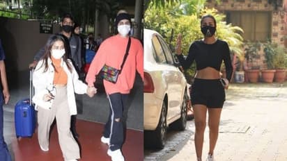 Neha Kakkar-Rohanpreet Singh, Malaika Arora and more spotted [PHOTOS]