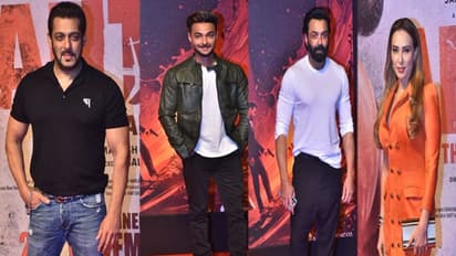 Antim के प्रीमियर शो में Salman Khan का दिखा स्वैग, बॉलीवुड सितारों का लगा जमघट