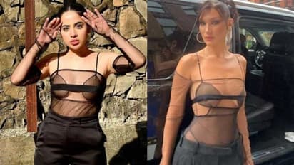 Urfi Javed : ബ്ലാക്കില് തിളങ്ങി ഉർഫി ജാവേദ്; ഇത്തവണയും ‘കോപ്പിയടി’ ആണല്ലോയെന്ന് ആരാധകര്!