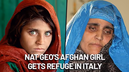 The story of Sharbat Gula, Nat Geo's famous green-eyed Afghan girl, who was given refuge in Italy