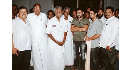 Jai Bhim: திடீரென மகன் சூர்யாவோடு போய் முக்கிய தலைவரை சந்தித்த சிவக்குமார். மாஸ் சம்பவம்.