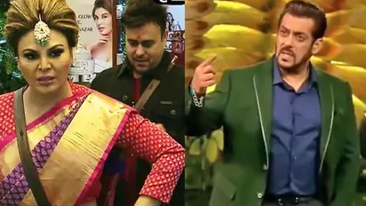 Bigg Boss 15: Rakhi Sawant's husband kisses her passionately while bathing in pool, check photo