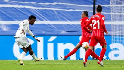 LaLiga : വിനീഷ്യസ് മാജിക്; സൂപ്പര് ഗോളില് റയല് മാഡ്രിഡിന് ജയം- വീഡിയോ