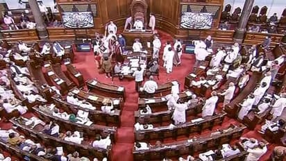 Parliament winter session: Opposition leaders stage walkout as Naidu refuses to revoke suspension of 12 MPs