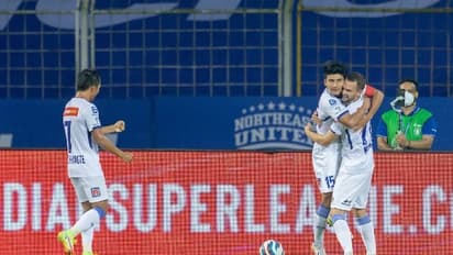 ISL : ആവേശപ്പോരില് നോര്ത്ത് ഈസ്റ്റിനെ മറികടന്ന് ചെന്നൈ