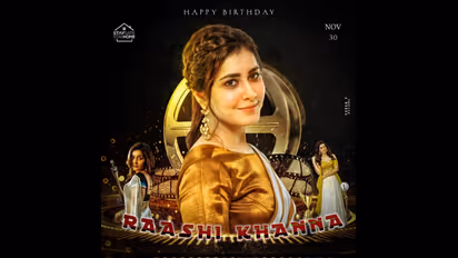 HBDRaashi Khanna பிறந்த நாள் காணும் அயோக்யா நாயகி : போட்டோஸ் மேக்கிங் மூலம் வாழ்த்து கூறும் ரசிகர்கள்!!