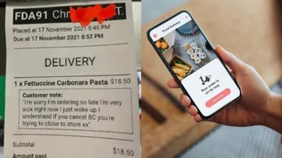 ഓർഡറിനൊപ്പം ഒരു ക്ഷമാപണ കുറിപ്പും; സർപ്രൈസ് മറുപടിയുമായി റെസ്റ്റോറന്റ് !