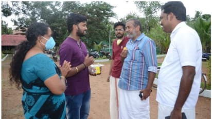 P Prasad : മന്ത്രിയുടെ ഇടപെടലില് മിഥിന് പുനര്ജന്മം; നന്ദിയറിയിക്കാന് പലഹാരവുമായി എത്തി