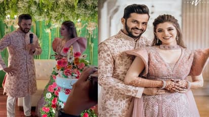 మొదలైన శార్దూల్ ఠాకూర్ పెళ్లి హంగామా... హల్దీ వేడుకలో స్టెప్పులేసిన టీమిండియా ఆల్‌రౌండర్...