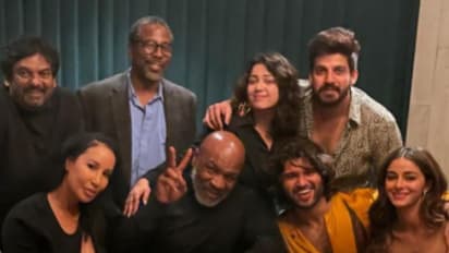 Liger : യുഎസില് 'ലൈഗര്' ഷൂട്ടിംഗ് പൂര്ത്തിയാക്കി മൈക്ക് ടൈസണ്