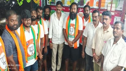 ఈటల కోసం 700కిలోమీటర్ల పాదయాత్ర... అభిమానులకు ఏపీలో ఘన స్వాగతం