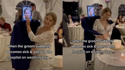 വരൻ ആശുപത്രിയിൽ; വിവാഹ ദിനം വധു ആഘോഷമാക്കിയത് ഇങ്ങനെ...