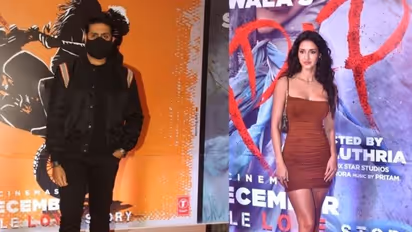 Tadap screening: Disha Patani, Abhishek Bachchan and more attend screening of Ahan Shetty's debut movie