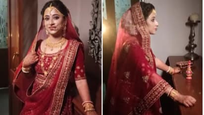 Mekhla Dasgupta : বেনারসি নয়, লাল টুকটুকে লেহেঙ্গায় বিয়ের পিঁড়িতে মেখলা দাশগুপ্ত