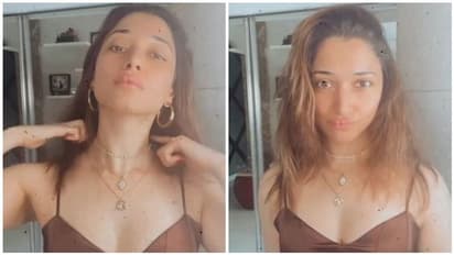 Tamannaah Bhatia: கண்ணை கட்டும் ஹாட் கவர்ச்சியில்... வெகேஷனை என்ஜாய் செய்யும் தமன்னா! வைரலாகும் வீடியோ...!