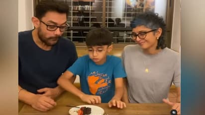 Amir Khan with Kiran Rao: ಮಗನಿಗಾಗಿ ಒಟ್ಟಿಗೆ ಕಾಣಿಸಿಕೊಂಡ ಮಾಜಿ ದಂಪತಿ