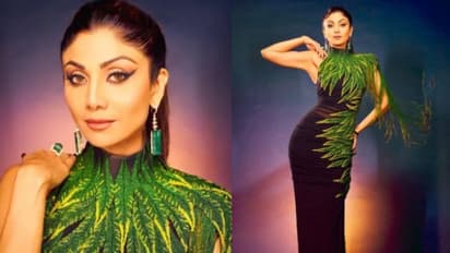 Shilpa Shetty : 'ഇലകളില്‍ പൊതിഞ്ഞ പോലെ'; ശില്‍പ ഷെട്ടിയുടെ ഔട്ട്ഫിറ്റിനെ ട്രോളി സോഷ്യല്‍ മീഡിയ