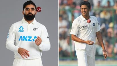 Welcome to the club: Legendary Indian spinner Anil Kumble says after Ajaz Patel's 10-wicket haul