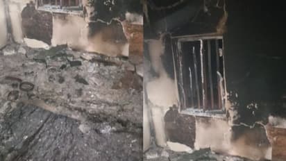 ഇൻവർട്ടർ ചതിച്ചു, വടക്കാഞ്ചേരിയിൽ വീടിന് തീപിടിച്ചു