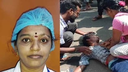 விபத்தில் நின்று போன இளைஞரின் இதயத் துடிப்பு… முதலுதவி செய்து உயிரை காப்பாற்றிய செவிலியர்!!