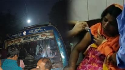 Bus Accident: দুর্যোগের রাতেই মুর্শিদাবাদে ভয়াবহ বাস দুর্ঘটনা, মহিলা-শিশু সহ জখম ২০
