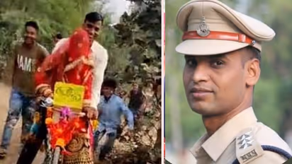 एक विवाह ऐसा भी: DSP साहब दुल्हन को साइकिल पर बिठाकर ले गए, शादी में  दिखी हजारों साल पुरानी संस्कृति की झलक