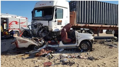 കുവൈത്തില് കാറും ട്രക്കും കൂട്ടിയിടിച്ച് ഒരാള് മരിച്ചു