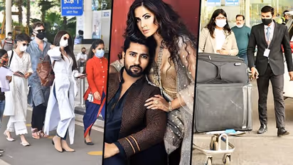Vicky Kaushal, Katrina Kaif wedding: Bride's family reaches Jaipur; gets traditional Rajasthani welcome