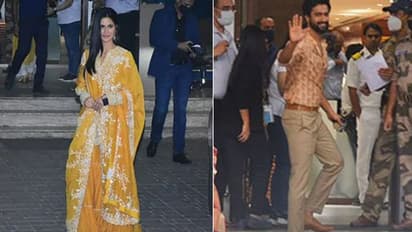 Katrina Kaif, Vicky Kaushal and more arrive at Mumbai airport in style [PHOTOS]