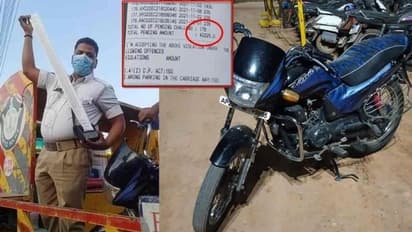 Bike e-Challan : ఒక బైక్.. 179 చలాన్లు.. రూ.42,475 ఫైన్లు