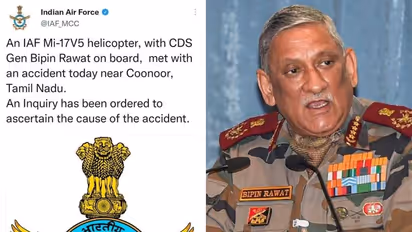 Bipin Rawat : അടിയന്തരമന്ത്രിസഭായോഗം ദില്ലിയിൽ, ഹെലികോപ്ടർ അപകടത്തിൽ അന്വേഷണത്തിന് ഉത്തരവിട്ട് വ്യോമസേന