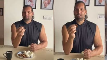 The Great Khali : 'ശക്തിയുടെ രഹസ്യം ഈ ഭക്ഷണങ്ങള്‍'; വീഡിയോ പങ്കുവച്ച് റസ്‌ലിങ് താരം ഗ്രേറ്റ് ഖാലി