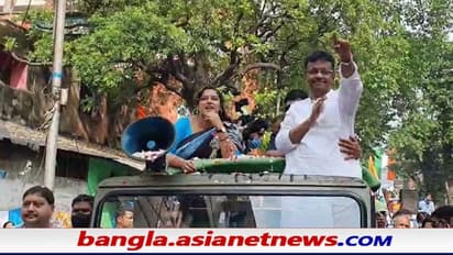 KMC Polls 2021: শহরে পুরভোটের প্রচারে ফিরহাদ হাকিম,  বর্ণাঢ্য যাত্রায় সেজে উঠল কলকাতার রাজপথ