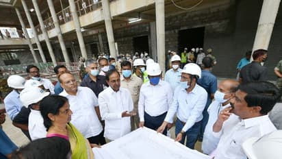 కొత్త సచివాలయం నిర్మాణం: గ్రానైట్, మార్బుల్స్ మోడల్స్కు కేసీఆర్ ఆమోదముద్ర