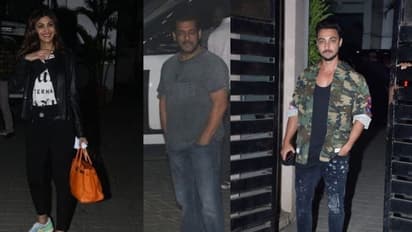 Spotted: Salman Khan, Shilpa Shetty, Aayush Sharma and more at Mumbai airport