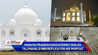 Madhya Pradesh educationist builds Taj Mahal's mini replica for his 'Mumtaz'