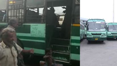 സാധനങ്ങള്‍ വാരി റോഡിലിട്ടു; കാഴ്ചാ പരിമിതിയുള്ളയാള്‍ക്കും കുടുംബത്തിനും അപമാനം, ബസ് ജീവനക്കാര്‍ക്കെതിരെ നടപടി